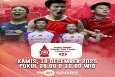 Jadwal Day 2 World Tour Finals 2025: 5 Wakil Indonesia Hadapi Lawan Berat di Fase Grup.