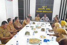 Polsek Indralaya Gelar Rapat Koordinasi Penanggulangan Karhutla, Tekankan Sinergi Semua Pihak
