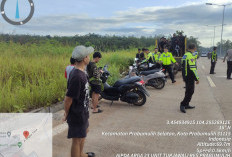 Bubarkan Balap Liar : Satlantas Polres Prabumulih Amankan 20 Kendaraan !