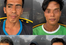 Lima Buruh Toko Budi Mega Prabumulih Kompak Gelapkan Puluhan Karung Beras, Dibekuk Tekab Prabu