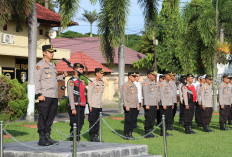 Kapolres OI Apresiasi Dedikasi Anggota Selama Ramadhan dan Idul Fitri