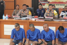 Komplotan Rampok Bersenjata Api Antarprovinsi Tertangkap : Salah Satu Korbannya Ditembak 3 Kali !