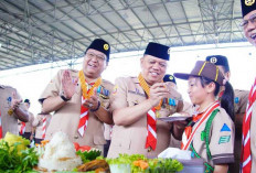 Rayakan Hari Pramuka : Kamabicab Muba H. Sandi Buka Lomba Kuliner Nusantara