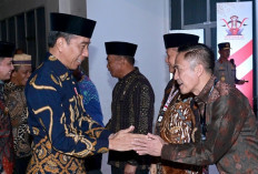 Ratu Dewa Sambut Presiden Jokowi di Muktamar IMM