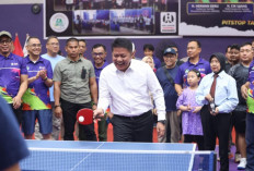 Gubernur Herman Deru Buka Kejuaraan Tenis Meja HDCU Open, Dorong Lahirnya Atlet Berprestasi Sumsel