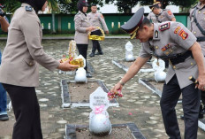 Polres Muara Enim Gelar Ziarah ke TMP Kesatria Pertiwi 