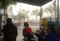 Alhamdulillah ! Kota Palembang Diguyur Hujan Deras