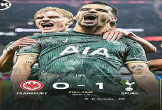 Frankfurt Tersingkir, Tottenham Melaju dengan Agregat 2-1