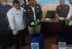 BNNP Sumsel Musnahkan 4.810,9 Gram Sabu-Sabu Hasil Tangkapan Kurir Narkotika Lintas Provinsi