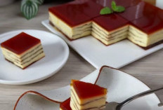 Puding Roti Tawar Lembut dan Creamy, Dessert Istimewa yang Manisnya Pas dan Bikin Nagih