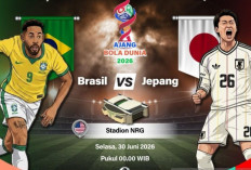 Piala Dunia 2026 : Brasil Lolos Dramatis 16 Besar, Taklukkan Jepang 2-1 Lewat Gol Menit Akhir