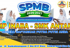 Penerimaan Siswa Baru SMP INABA & SMK ANTARA Palembang Resmi Dibuka Tahun Ajaran 2026/2027