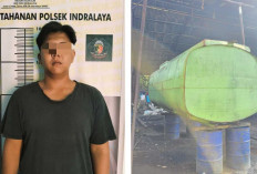 Polsek Indralaya Ungkap Kasus Pencurian Tangki Kapasitas 10 Ton