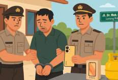 Bobol Kontrakan di Pagi Hari, Pencuri Gas dan HP Diringkus Polisi