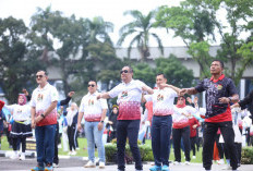 Wagub Sumsel Cik Ujang Ajak Warga Perkuat Kebersamaan dan Hidup Sehat di HUT ke-80 Sumsel