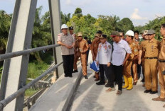 Juni 2024, Jembatan Ujan Mas Lama Segera Beroperasi : Progres Pembangunan Capai 80 Persen !