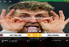 Poin Krusial! AC Milan Tembus Papan Atas Usai Tekuk Bologna Skor 3-1