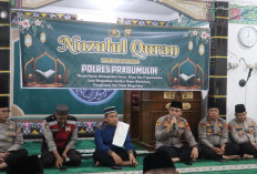 Peringati Nuzulul Qur’an 1447 H, Polres Prabumulih Gelar Pengajian dan Doa Bersama