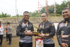 HUT Bhayangkara ke-79, Pinca Bank Sumsel Babel Prabumulih Juara Lomba Menembak Eksekutif