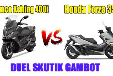 Sama-sama Premium, Mana Lebih Layak Dibeli: Kymco Xciting 400i atau Honda Forza 350 ?
