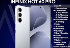 Infinix Hot 60 Pro Tampil Gahar! Layar AMOLED Refresh Rate Tinggi Bikin Gaming dan Streaming Makin Mulus