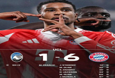 Hasil Liga Champions: Bayern Munich Mengamuk  Hajar Atalanta 6-1