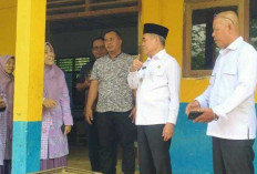 Wabup Ogan Ilir Ardani Tinjau Kondisi SMPN 1 Lubuk Keliat, Janji Perbaikan Fasilitas