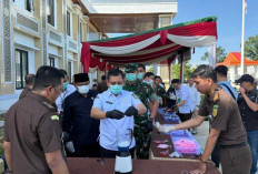 Kejari OKU Musnahkan Barang Bukti 79 Perkara, dari Narkotika hingga Sajam