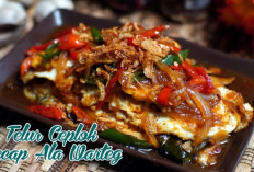 Telur Ceplok Kecap Ala Warteg, Menu Sederhana yang Tak Pernah Sepi Peminat