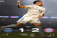 Hasil Liga Champions Eropa: Drama di Paris! Bayern Munich Bungkam PSG 2-1 