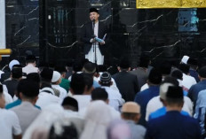 Bupati Ogan Ilir Panca Wijaya Akbar dan Wakil, Shalat Ied Perdana di Periode Kedua