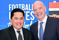 Presiden FIFA Sambut Hangat Ketum PSSI
