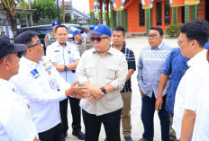 Wamen PKP Fahri Hamzah Tinjau Rusunawa Jakabaring, Hunian MBR dan Penataan Bantaran Sungai Musi di Palembang