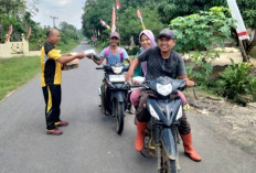 Jum’at Berkah Polsek Rambang Bagikan Nasi Kotak