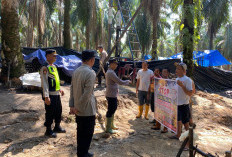 Polsek Keluang Laksanakan Sosialisasi kepada Pelaku Ilegal Driling, Ini Isi Imbauannya