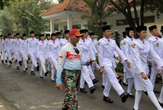 Semangat Tak Surut, Paskibraka 2025 Tetap Latihan di Bawah Hujan Jelang HUT RI ke-80