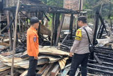 Satu Rumah Warga di Desa Segayam Ogan Ilir Hangus Terbakar, Diduga Akibat Korsleting Listrik