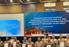 Polda Sumsel-Pertamina Teken Kerjasama Pembelian BBM Rp74 M