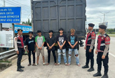 Lima Pelaku Diduga Pungli di Simpang Tol Keramasan Diamankan Polisi