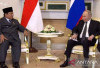 Putin Sambut Prabowo di Istana