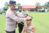 14 Bintara Remaja Polres Musi Rawas Jalani Tradisi Pembaretan : Siap Mengabdi untuk Masyarakat