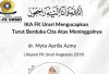 IKA FK Unsri Kawal Kematian Dokter Internship di Palembang
