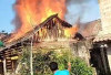 Rumah Papan di Desa Tanjung Telang Prabumulih Ludes Terbakar, Kerugian Ditaksir Capai Ratusan Juta 