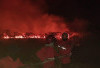 Lahan 10 Hektare di Tol Palindra Ogan Ilir Terbakar, Petugas Berjibaku Padamkan Api