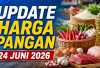 Update Harga Pangan 24 Juni 2026: Cabai Rawit Rp71.600, Telur Ayam Tembus Rp29.800 per Kilogram