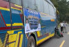 Bus JCH OKUT Mogok Sesaat Setelah Dilepas Bupati