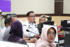 Pj Bupati Banyuasin Ikuti Video Conference : Monitoring Pilkada 2024 !