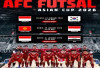 AFC Futsal Asian Cup 2026: Jadwal Indonesia vs Korea Selatan, Kirgistan, dan Irak