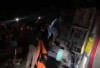 Bus Rombongan Umroh Asal Jambi Alami Lakalantas 4 Meninggal Ini kronologisnya 