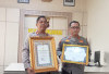 Kapolres Lubuklinggau Raih Dua Penghargaan Sekaligus